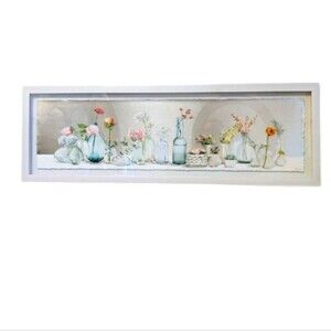Marmont Floral Picture Framed Glass Shadowbox Style